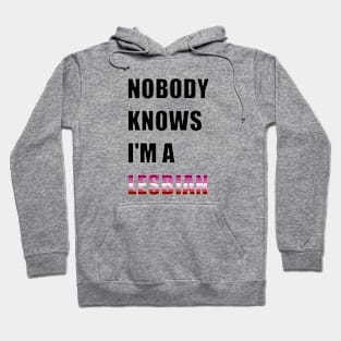 Nobody Knows- Lesbian Hoodie